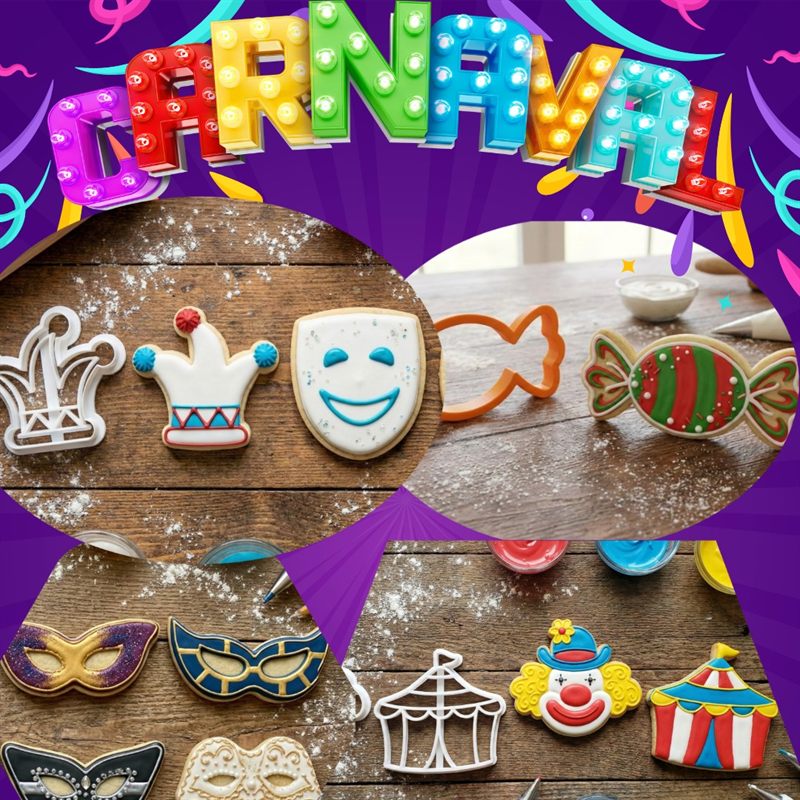 Cortador de galletas Carnaval