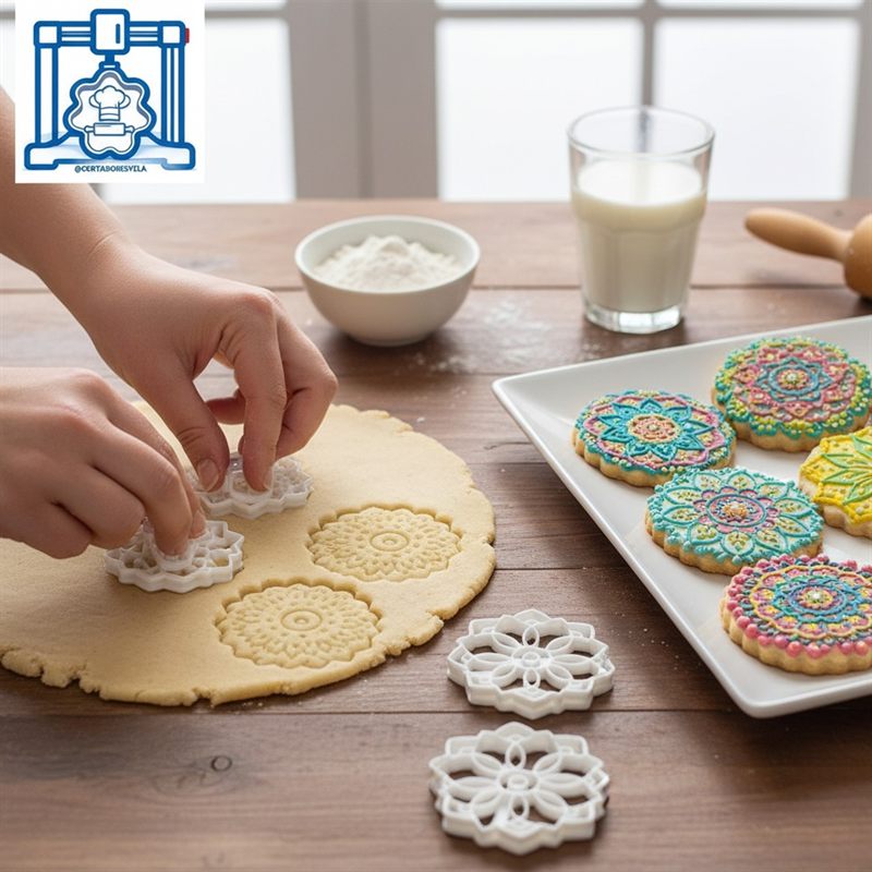 Cortador de galletas Mandala