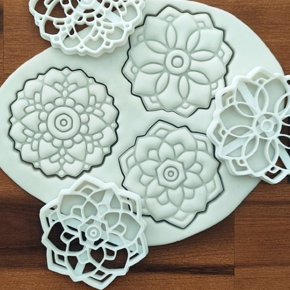 Cortador de galletas Mandala de Cortadores VZLA