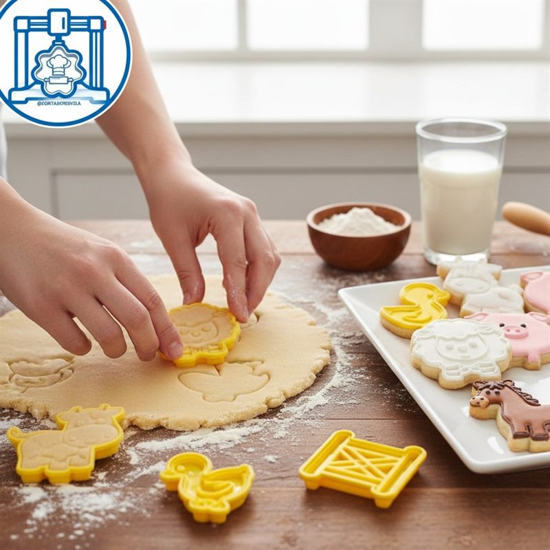 Cortador de galletas La granja