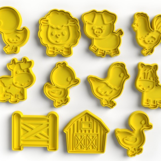 Cortador de galletas La granja de Cortadores VZLA