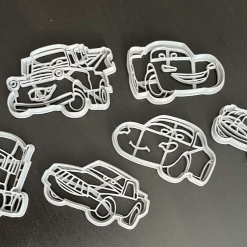 Cortador de galletas Cars de Cortadores VZLA