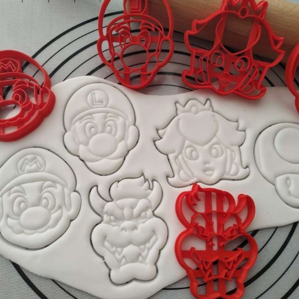 Cortador de galletas Mario Bros de Cortadores VZLA