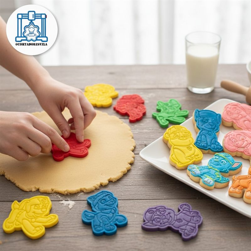 Cortador de galletas Paw Patrol