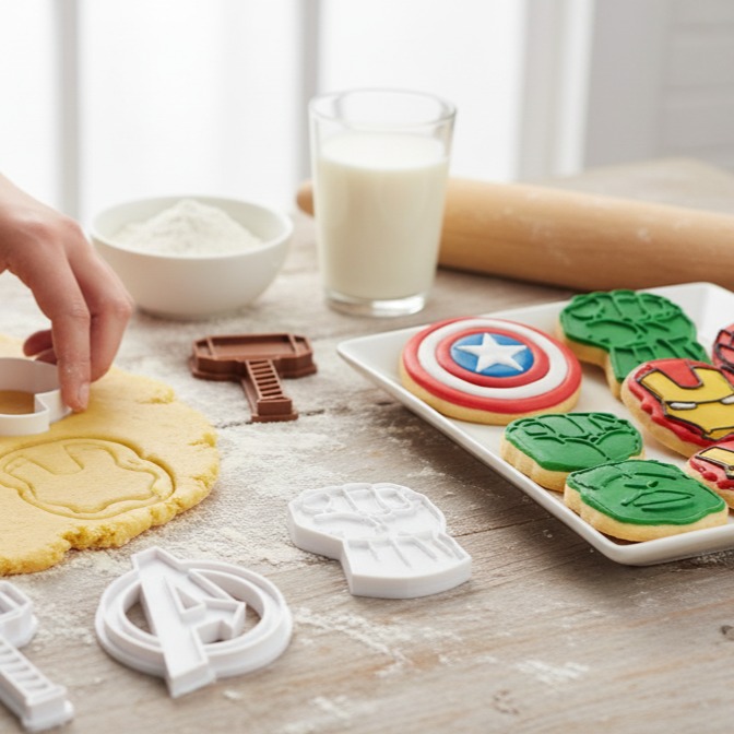 Cortador de galletas Avengers