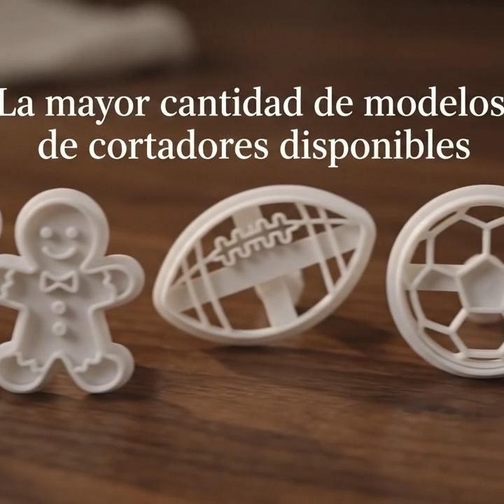 Cortador de galletas Cortadores basicos jengibre y balones de Cortadores VZLA