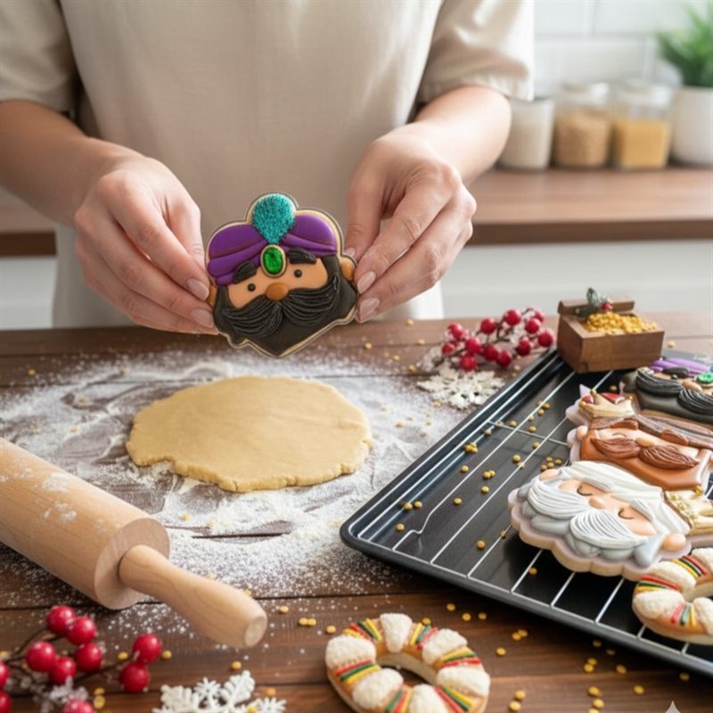 Cortador de galletas Reyes Magos