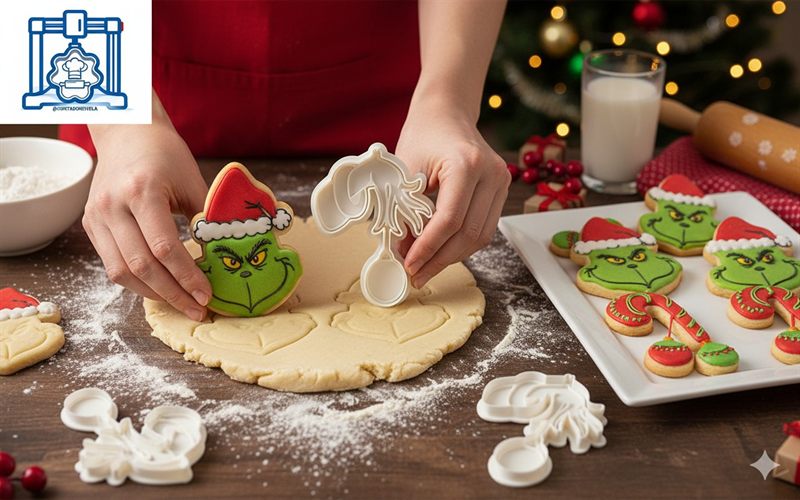Cortador de galletas Grinch de Cortadores VZLA