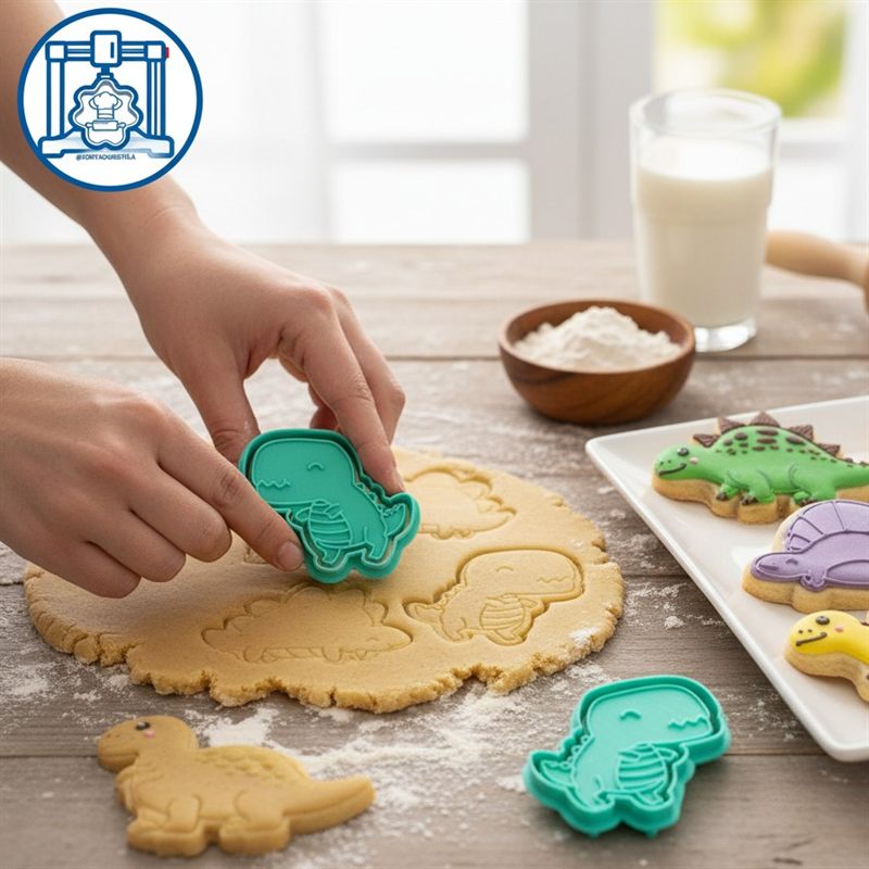 Cortador de galletas Dinosaurios