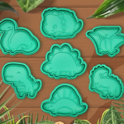 Cortador de galletas Dinosaurios de Cortadores VZLA