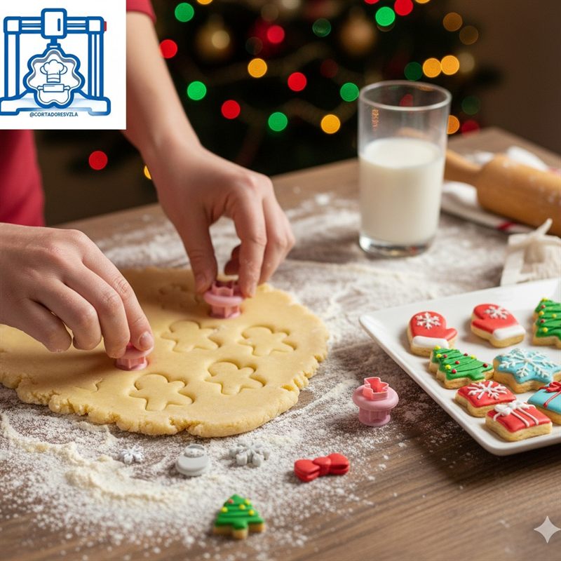 Cortador de galletas Mini Navidad