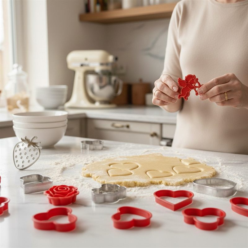 Cortador de galletas San Valentin basico