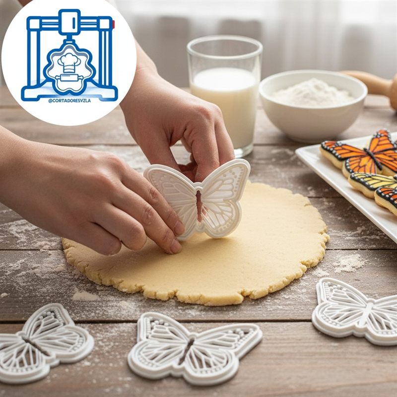 Cortador de galletas Mariposa