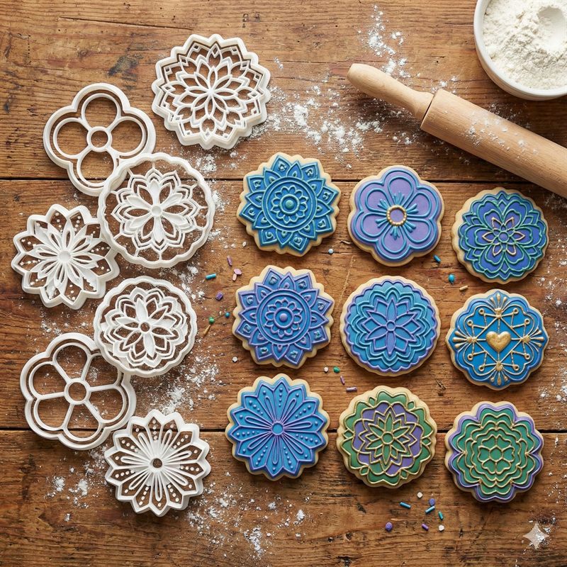 Cortador de galletas Mandalas de Cortadores VZLA