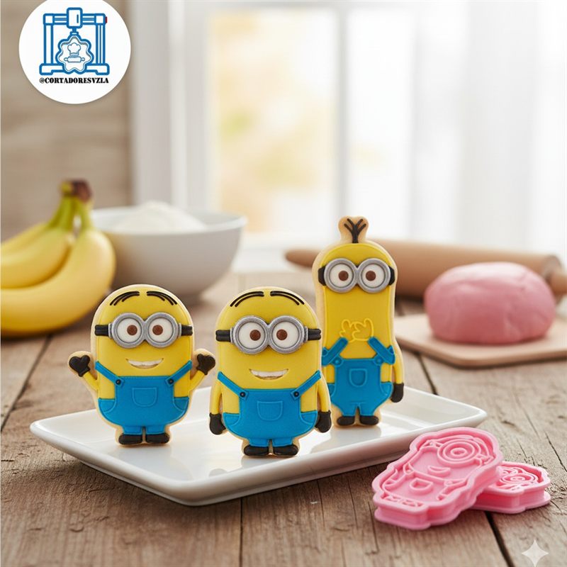 Cortador de galletas Minions