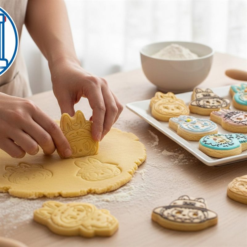 Cortador de galletas Labubu