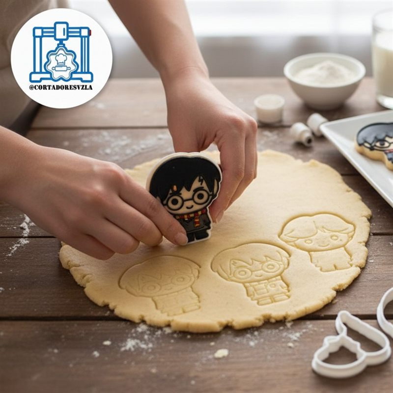 Cortador de galletas Harry Potter