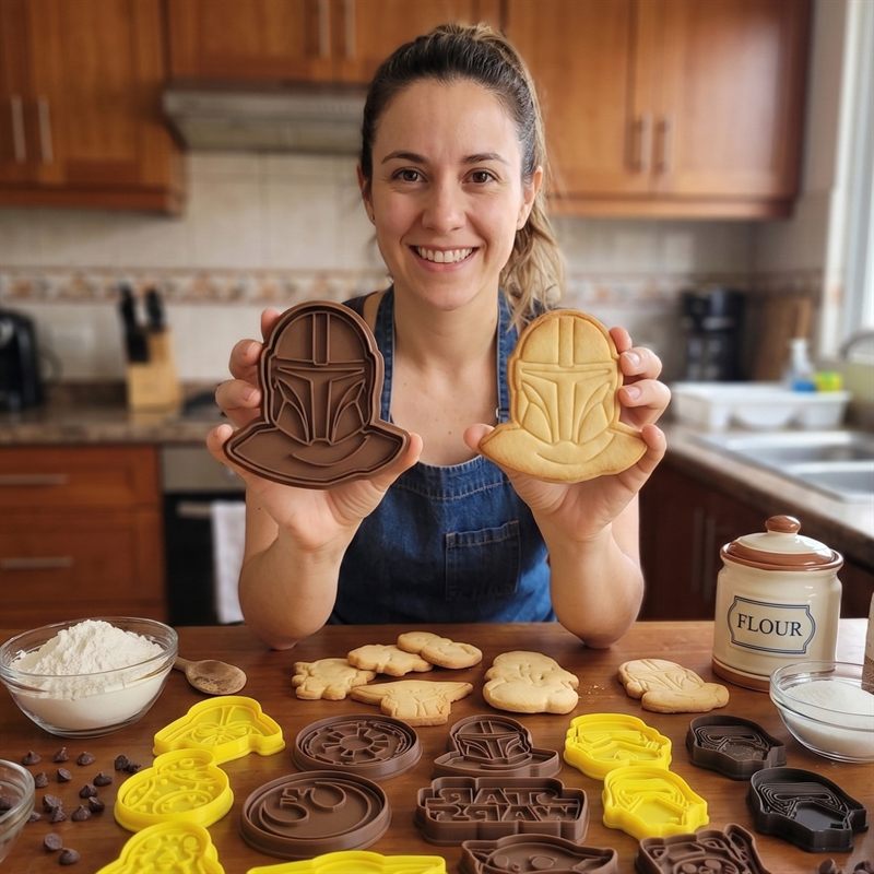 Cortador de galletas Mandaloriano de Cortadores VZLA