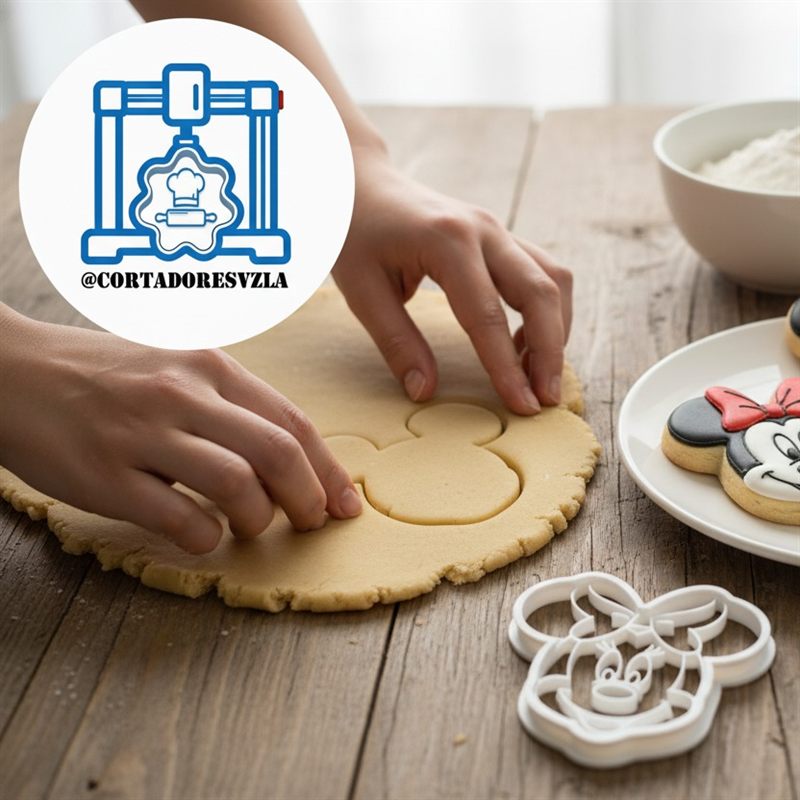 Cortador de galletas Mickey Mouse