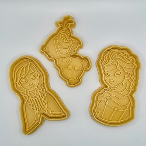 Cortador de galletas Frozen de Cortadores VZLA