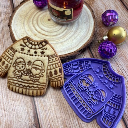 Cortador de galletas Sueter de Navidad de Cortadores VZLA